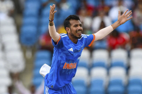 Yuzvendra Chahal reacts after being excluded from T20I squad for series against Australia