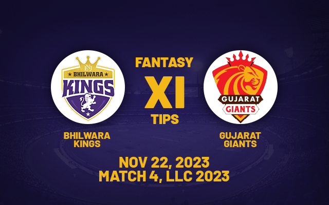  BHK vs GG Dream11 Prediction, Playing XI, Fantasy Team for Today’s Match 4 of the Legends League Cricket 2023