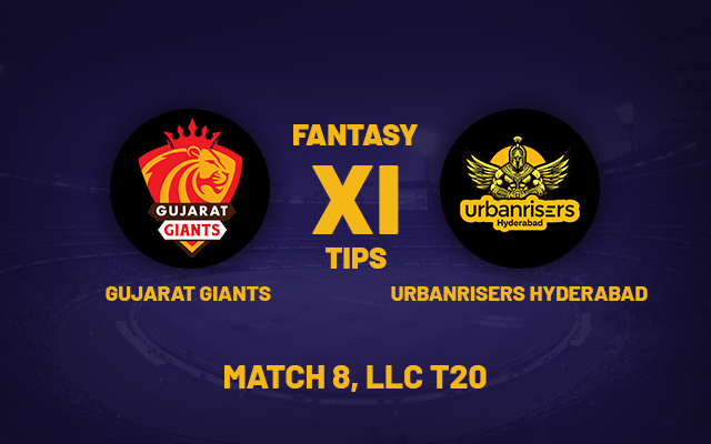 GG vs UHY Dream11 Prediction, Playing XI, Fantasy Team for Today’s Match 8 of the Legends League Cricket 2023