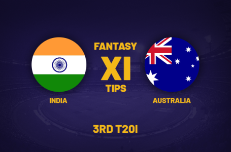 IND vs AUS Dream11 Prediction, Playing XI, Fantasy Team for Today’s 3rd T20I of Australia’s tour of India 2023