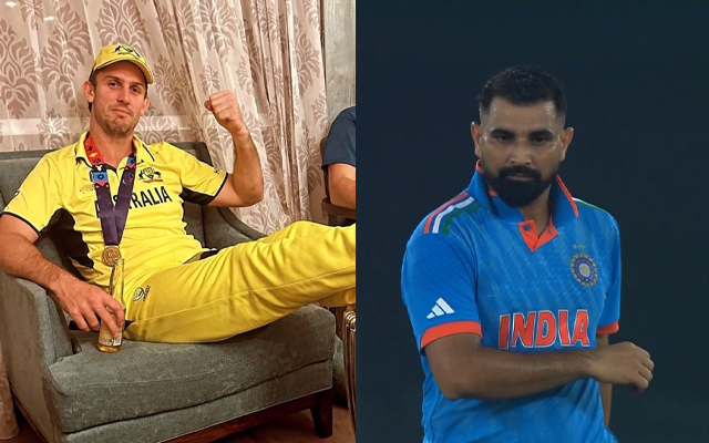  ‘I’m hurt’ – Mohammed Shami reacts to Mitchell Marsh viral photo of resting feet on ODI World Cup trophy