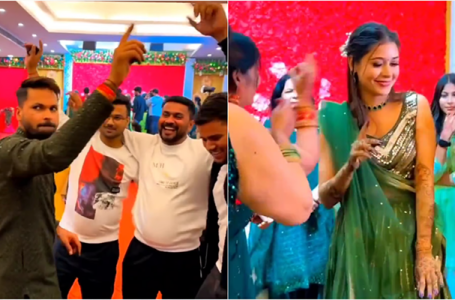 WATCH: Mukesh Kumar seen dancing during his wedding preparations