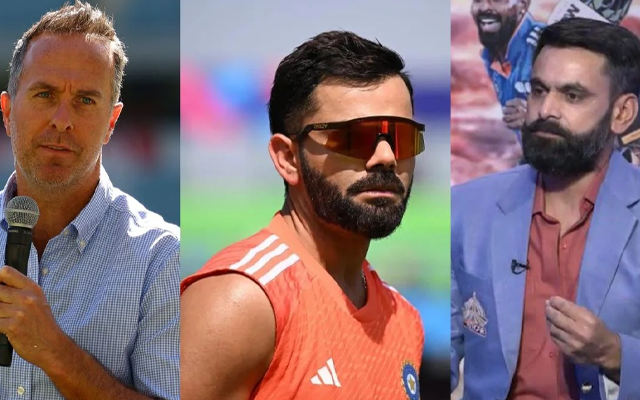  Michael Vaughan comes up with amazing reply after Mohammed Hafeez took swipe at Virat Kohli once again
