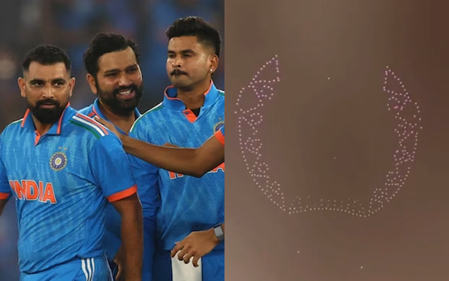  WATCH: Drone show perfectly captures ODI World Cup 2023 logo