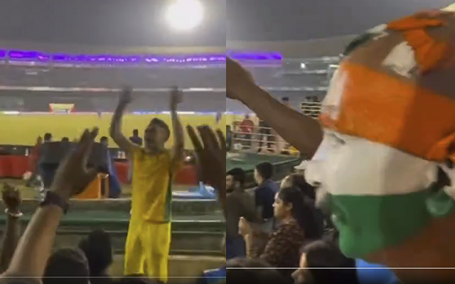  WATCH: Australian fan chants ‘Bharat mata ki jai’ in fourth T20I between India and Australia