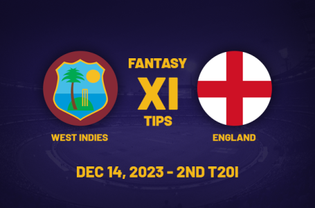 WI vs ENG Dream11 Prediction, Playing XI, Fantasy Team for Today’s Match of the England’s tour of West Indies 2023