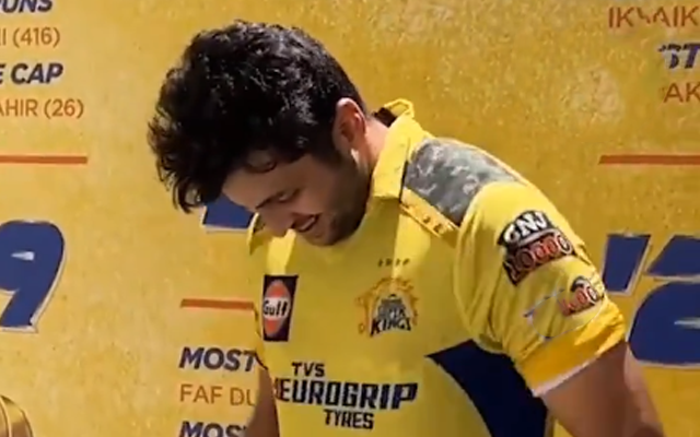  WATCH: Shardul Thakur wears back CSK Jersey as the team brings him back for IPL 2024