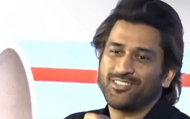  WATCH: MS Dhoni talks about his struggle to maintain his reknowned long-haired hairstyle
