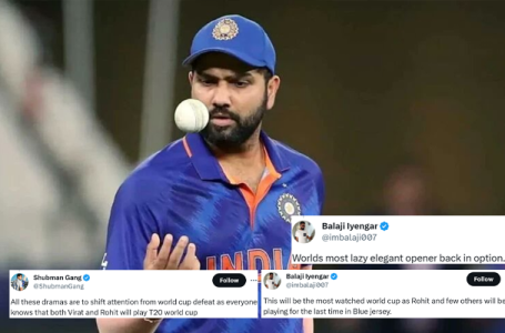 ‘Rohit apna selfless jalwa jari rakhna’ – Fans react as reports suggest Rohit Sharma to have asked for leading India in T20 World Cup 2024