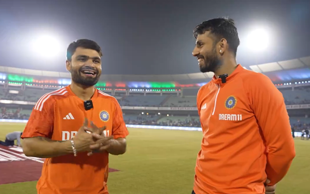  WATCH: Rinku Singh and Jitesh Sharma interact with each other following India’s win over Australia in fourth T20I