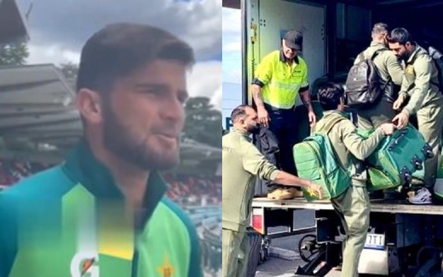  ‘We wanted to…’ – Shaheen Afridi opens up on the reason behind Pakistan players loading their luggage on their own