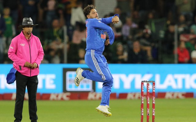  Kuldeep Yadav scripts history against South Africa in third T20I