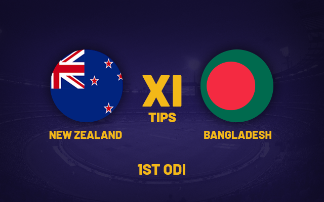  NZ vs BAN Dream11 Prediction, Playing XI, Fantasy Team for Today’s 1st ODI of Bangladesh’s tour of New Zealand 2023
