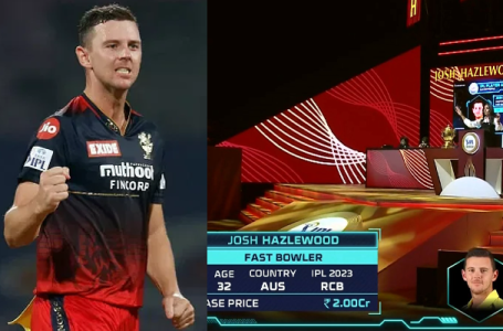 WATCH: Hilarious picture of RCB head joining hands as Josh Hazlewood’s name came up for bidding in IPL Auction