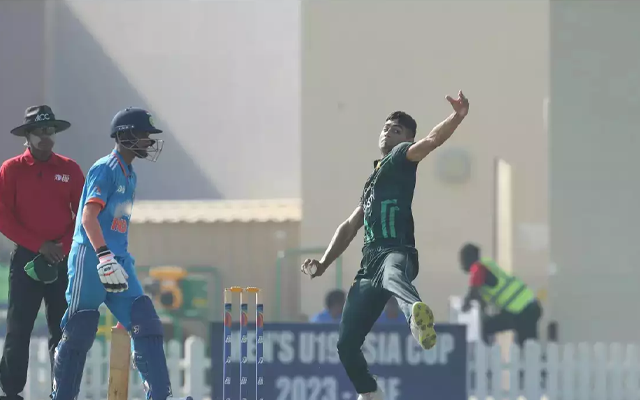  WATCH: Pakistani Under-19 pacer gives over-the-top send off to Indian batter