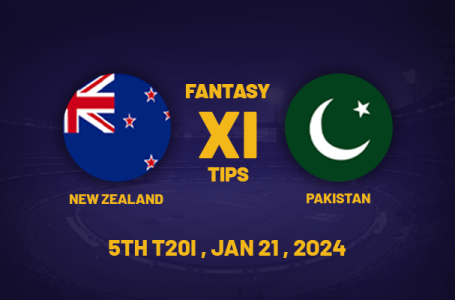 NZ vs PAK Dream11 Prediction, Playing XI, Fantasy Team for Today’s 5th T20 of Pakistan’s tour of New Zealand 2024
