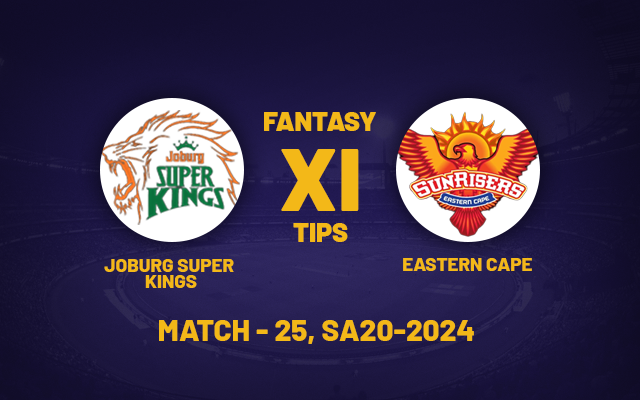  SA20 2024: JSK vs SUNE Dream11 Prediction, Fantasy Cricket Tips, Playing XI, Pitch Report & Injury Updates for Today Match 25