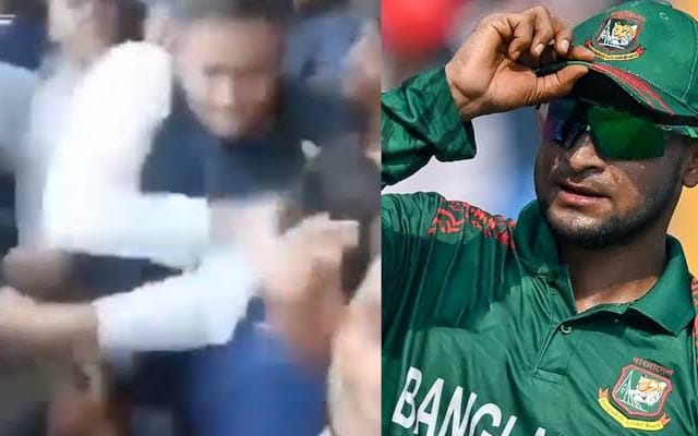  WATCH: Bangladesh skipper Shakib-Al-Hasan slaps fan, video sends shockwaves