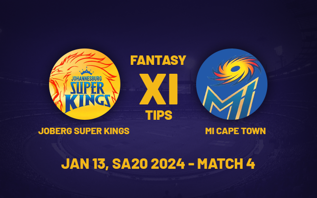  SA20 2024:JSK vs MICT Dream 11 Prediction, Fantasy Cricket Tips, Playing XI, Pitch Report & Injury Updates for Today Match 4