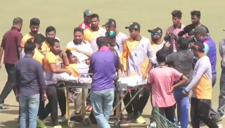  WATCH: Bangladesh pacer Mustafizur Rahman rushed to hospital after head injury during training
