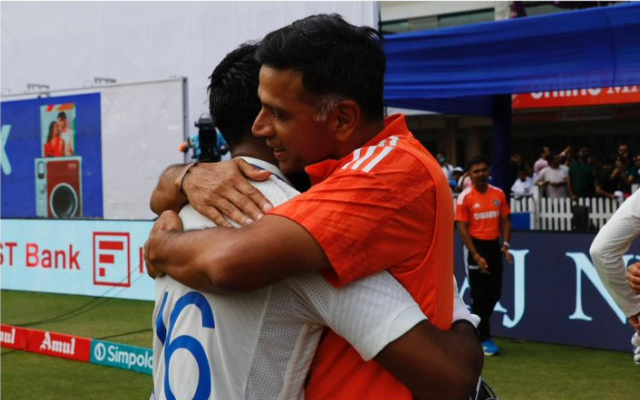  Dhruv Jurel pays tribute to India head coach Rahul Dravid on social media