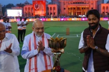 ‘Toh yahan hai asli setting’- Fans react as Hardik Pandya is spotted with Amit Shah at the inauguration of Gandhinagar Lok Sabha Premier League