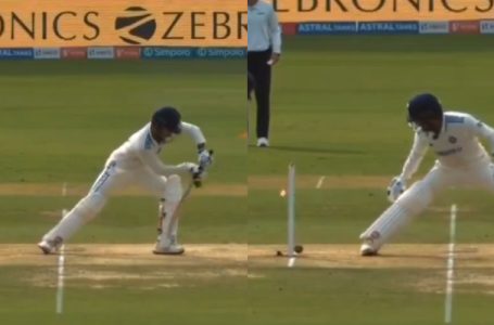 WATCH: Rajat Patidar loses his wicket in bizarre manner against England in second Test