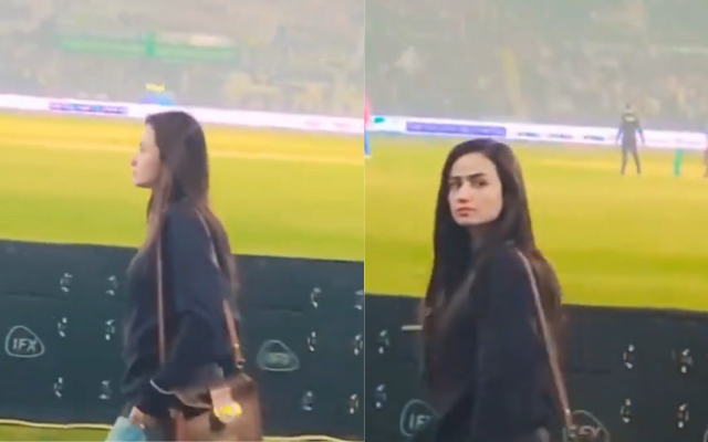  WATCH: Crowd erupts with ‘Sania Mirza’ chants during PSL match as Sana Javed arrives to cheer husband Shoaib Malik