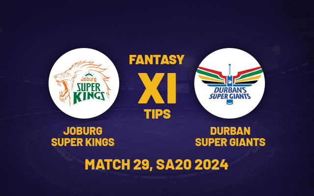  SA20 2024: JSK vs DSG Dream11 Prediction, Fantasy Cricket Tips, Playing XI, Pitch Report & Injury Updates for Today Match 29