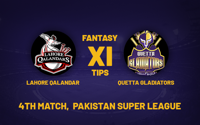  LAH vs QUE Dream11 Prediction, Playing 11, PSL Fantasy Team for Today’s Match 4 of the PSL 2024