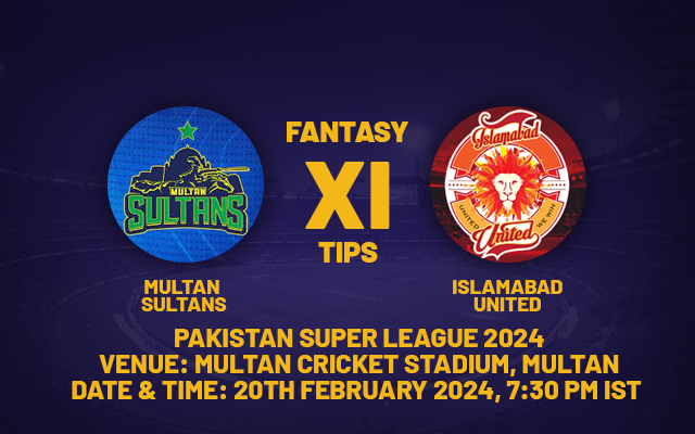  PSL 2024: MUL vs ISL Dream11 Prediction for today’s PSL Match 5, Playing XI, Head-to-Head Stats, and Updates
