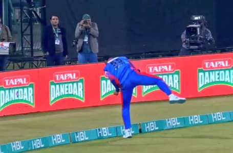 WATCH: Jahandad Khan falls to Kieron Pollard’s game-changing catch